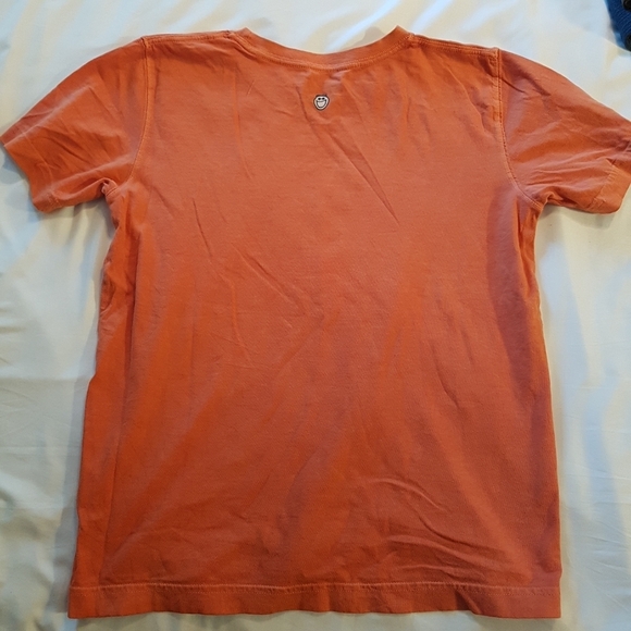 Life Is Good boys size 10 Orange soccer short sleeved shirt, New - Picture 4 of 4